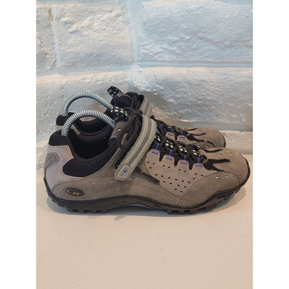 Specialized Women's Grey and Black Mountain Bike Shoes